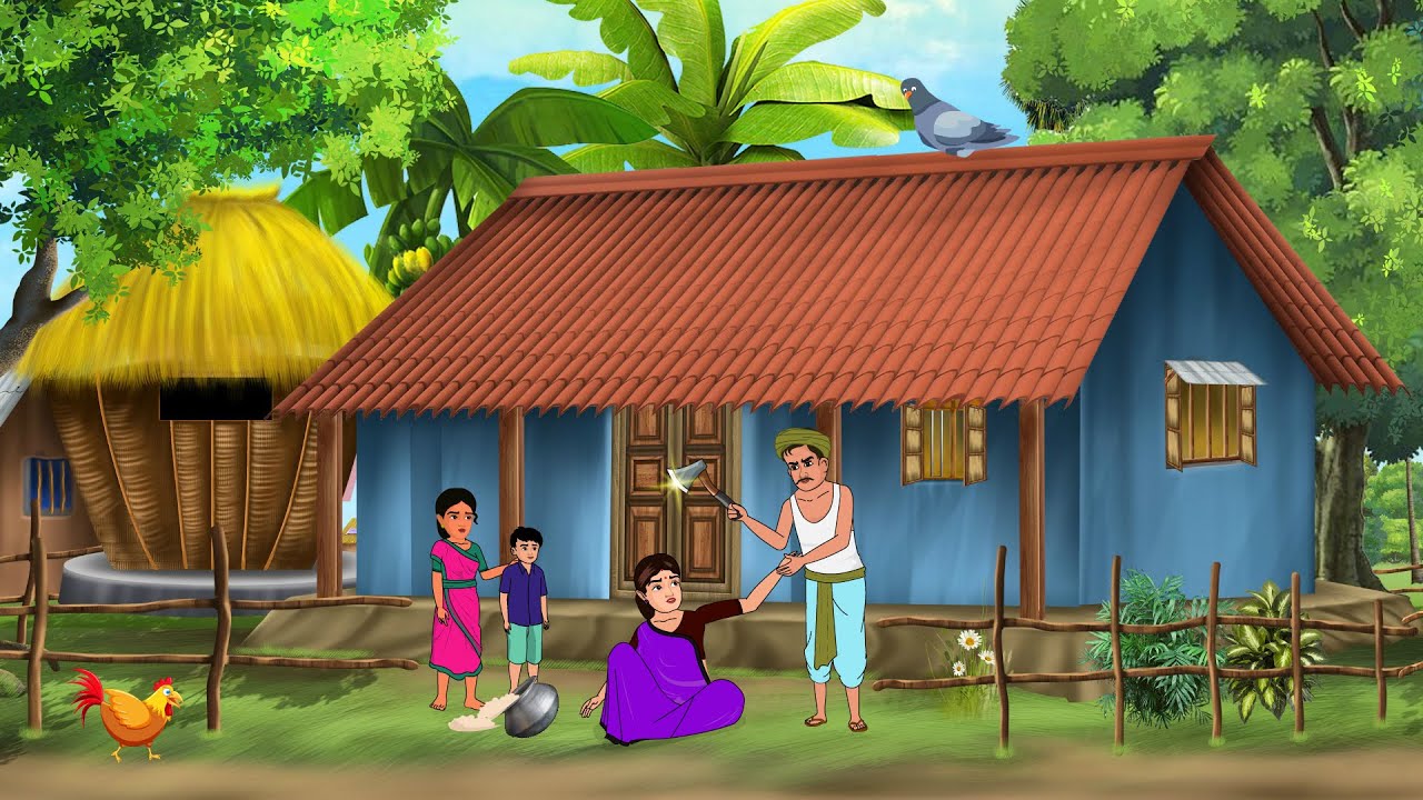 সৎ মা || Bengali Moral Stories || Thakumar Jhuli | Mojar Cartoon