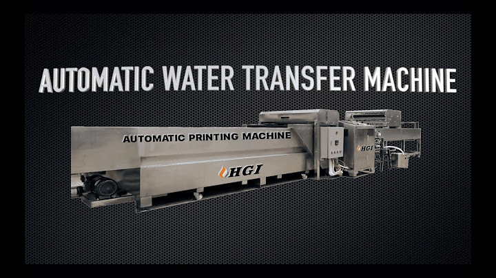 HGI automatic water transfer printing hydro dipping machines