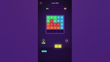 Block Puzzle - Puzzle Games-Level 364🍯 Remember to watch till the end!