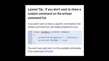 Laravel Tip: if i don