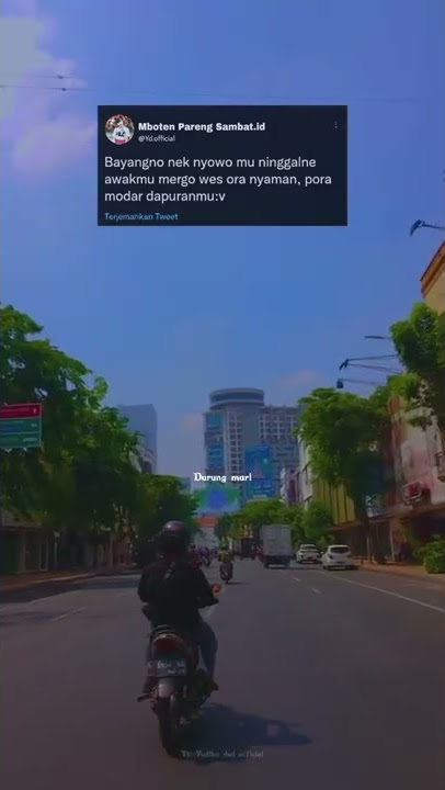 SYORY WA 30 Detik Ora Ngemis Bali Terbaru Keren || Story Wa Kekinian Bikin Baper