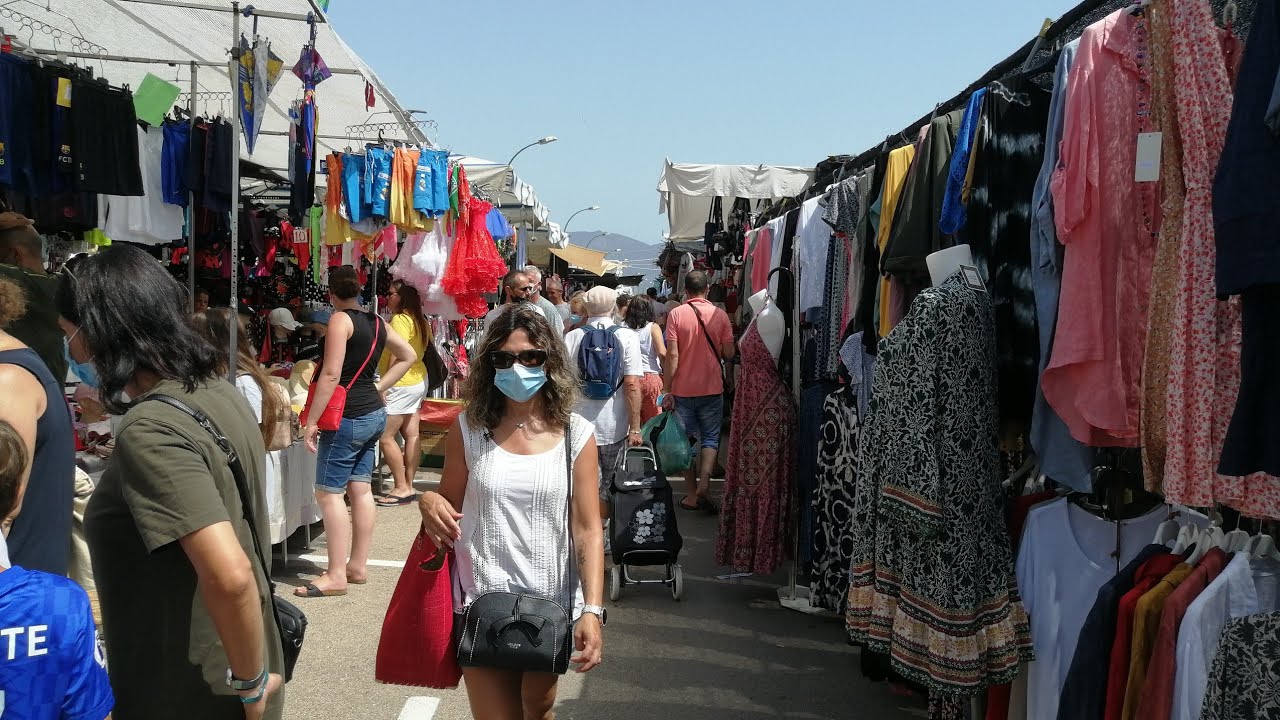 Walking tour Market Empuriabrava Costa Brava Part 4