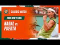 Rafael Nadal vs Mariano Puerta - 2005 Final | Roland-Garros Classic Match