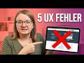 B2B Website: 5 UX-Fehler, die dich täglich Leads kosten