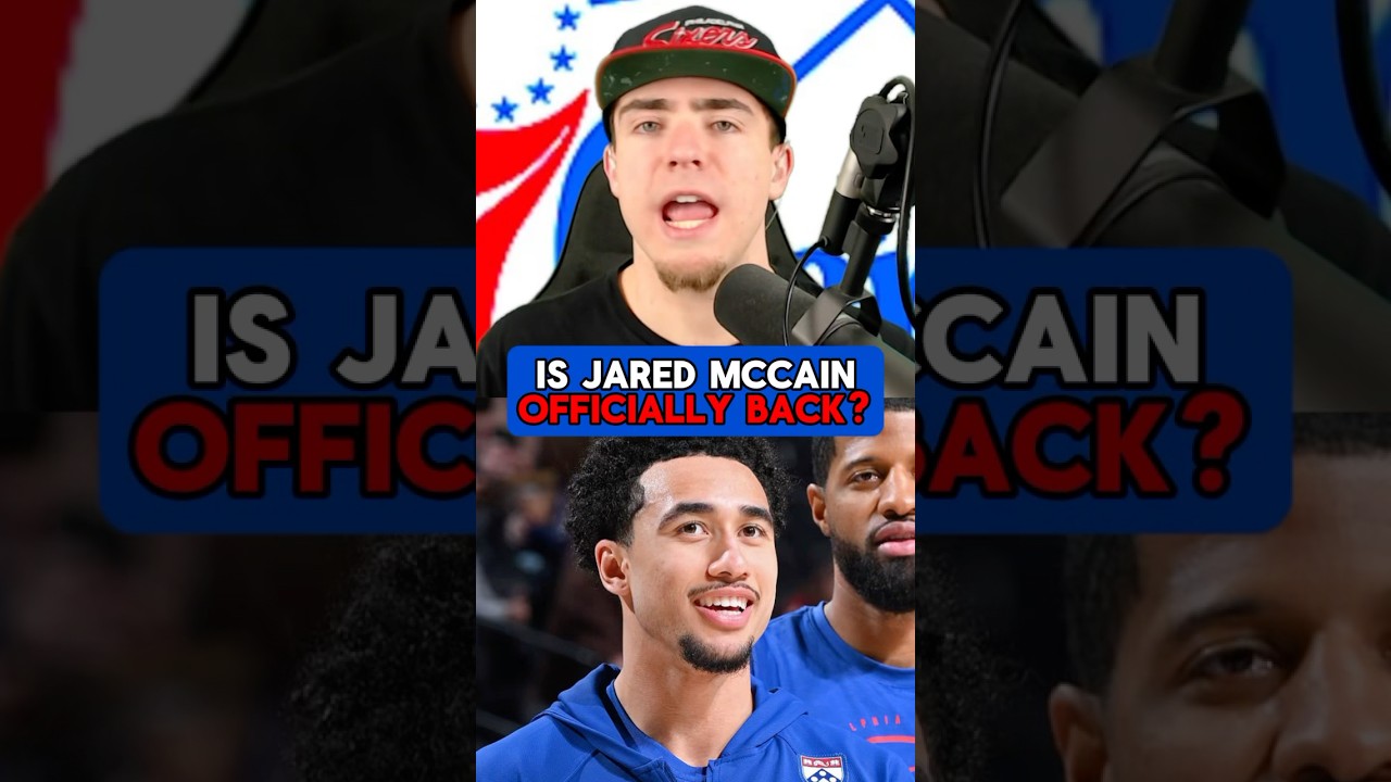 Jared McCain Looks BACK For The Sixers… Send The APOLOGY Form! #76ers #Sixers #NBA