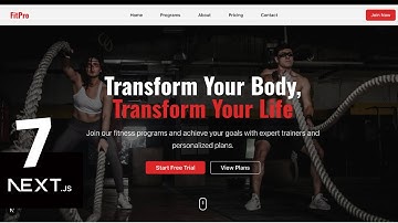Build a Stunning Fitness Website with Next.js 15 + Tailwind (Part 7: Responsive Footer)