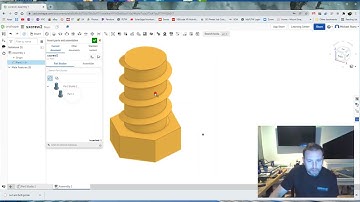 Creating a Nut and Bolt in Onshape