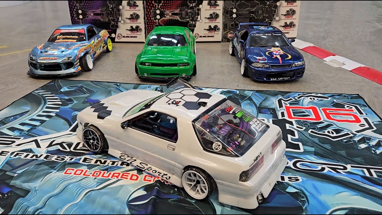 Bryant's 3Racing Sakura D6 GA Blue Light Tune Shakedown - YouTube