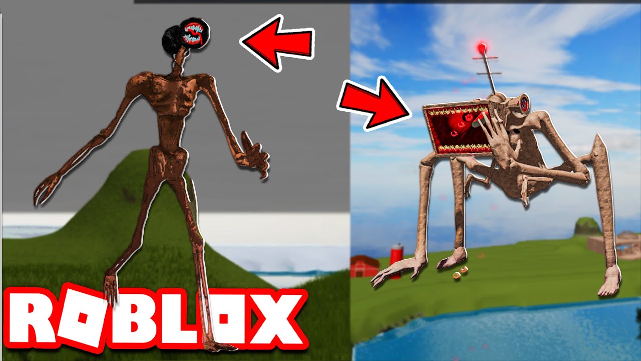 NEW TREVOR HENDERSON CREATURES ACCURATE G MOD SIREN HEADS IN ROBLOX