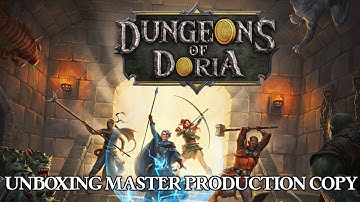 Dungeons of Doria & Arcane Abominations - Master Production Copies Unboxing 2025