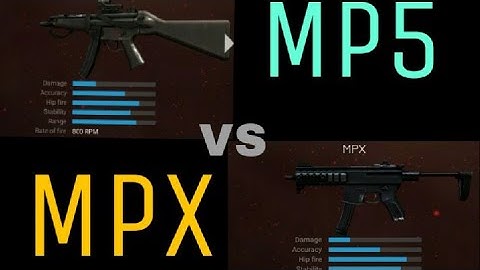 MPX VS MP5 | BULLET FORCE