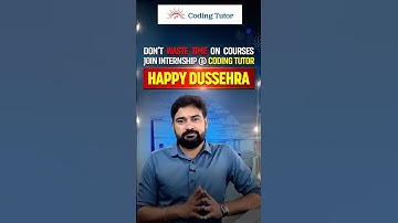 Internship + Job = Coding Tutor