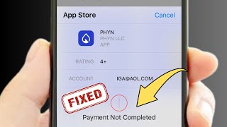 iPhone Payment Not Completed? Fix App Store/Apple Pay Error 2026