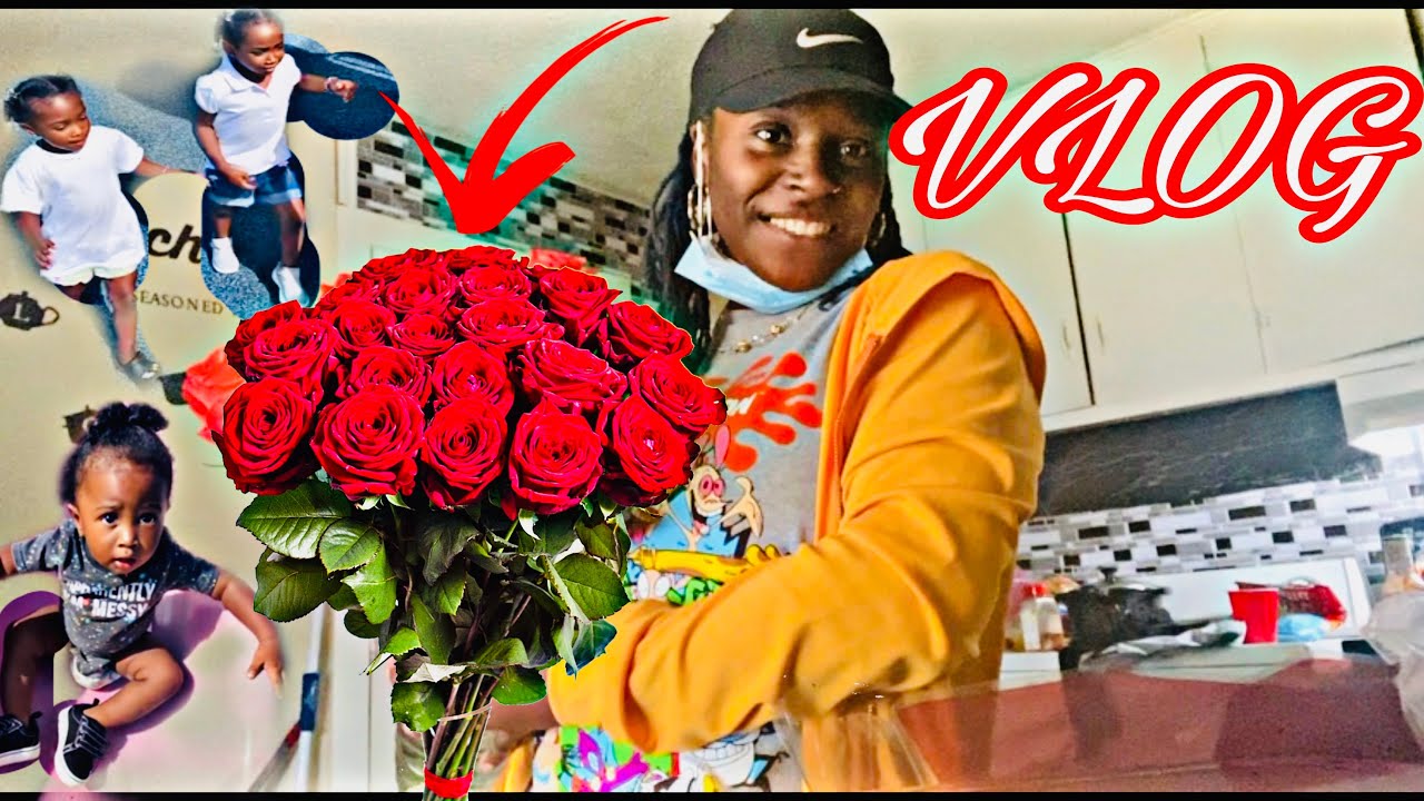 VLOG: I Got Roses 🥰 And Family time at the park - YouTube