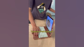 The Typecase iPad keyboard not only holds the iPad, but can also rotate 360 ​​degrees  #ipadkeyboard