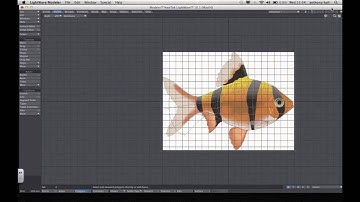 Lightwave 3D tutorials (Basic modeling of a fish)
