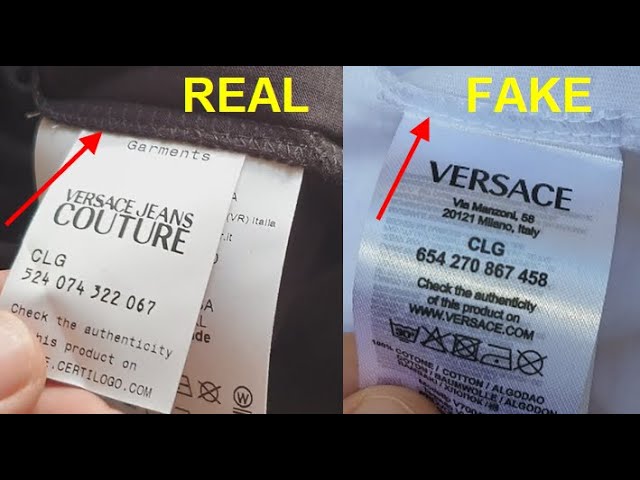 is versace jeans fake