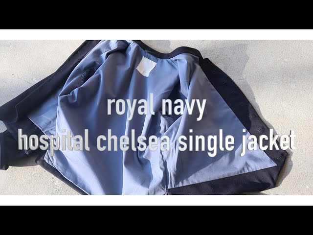  NAVY CHELSEA HOSPITAL JACKET イギリス軍 EGO TRIPPING エゴトリッピング / HOSPITAL CHELSEAJACKET