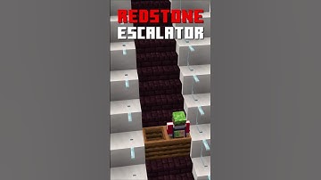 redstone escalator