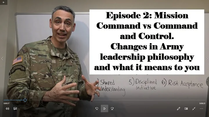 Mission Command Episode #2: Mission Command vs Command and Control. - DayDayNews