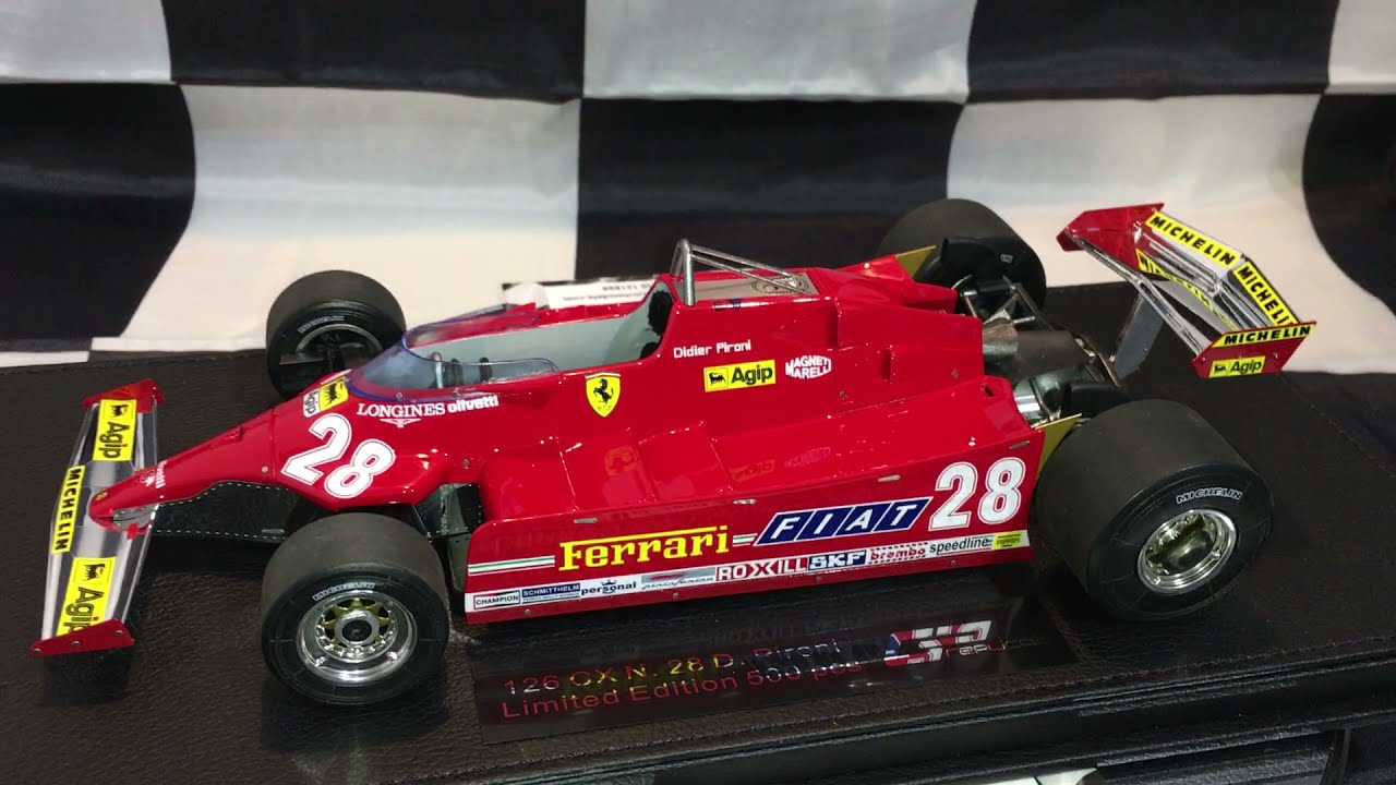 Didier Pironi Ferrari 126 CX #28 1981