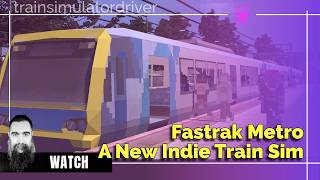 NEW Aussie Train Sim! 🚂 Fastrak : Metro Gameplay (Melbourne Pixel Art Demo) screenshot 1