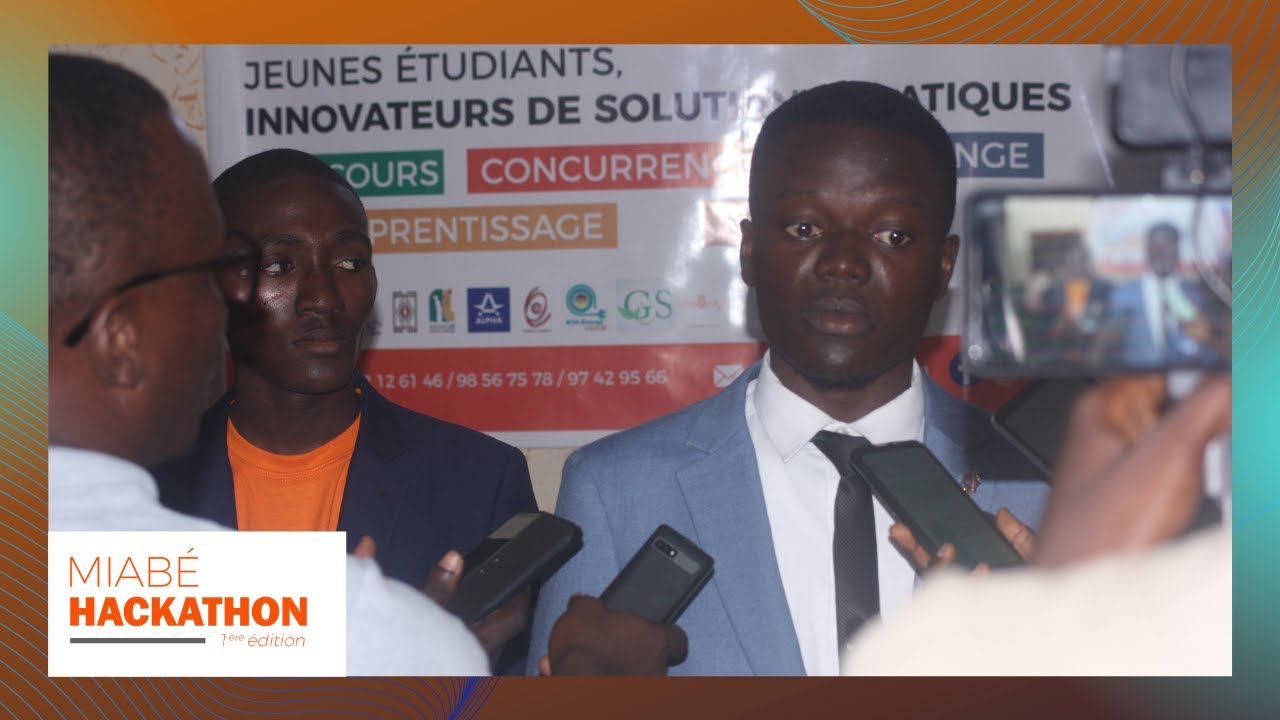 INTERVIEW Du Coordonnateur du MIABE Hackathon lors de la conférence de ...