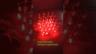 LED cube 4x4x4#shorts#youtubeshorts