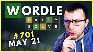 Wordle: Last Second SWITCH! | SUNDAY, MAY 21 (701)