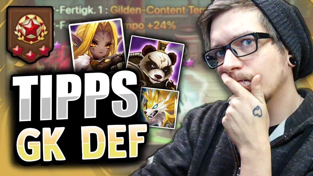 Tipps zum BUILD einer ERFOLGREICHEN Gildenkampf DEF (Deutsch/German) 💥 SUMMONERS WAR GUIDE