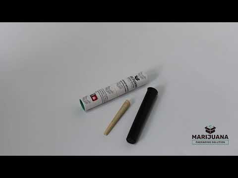 Paper Tubes for Pop Top Pre-Roll Tubes - Custom Printed