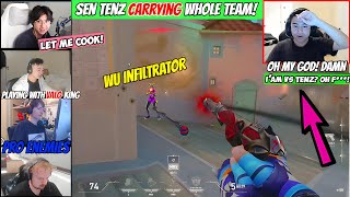 Sen Tenz Carrying Whole Team With Victor M80 Bdog Wu Moobs Against Wu Infiltrator In Ranked