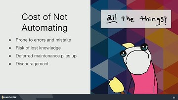 DrupalCon Nashville 2018: Automate Your Automation