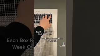 Neavo My Life In Weeks Calendar