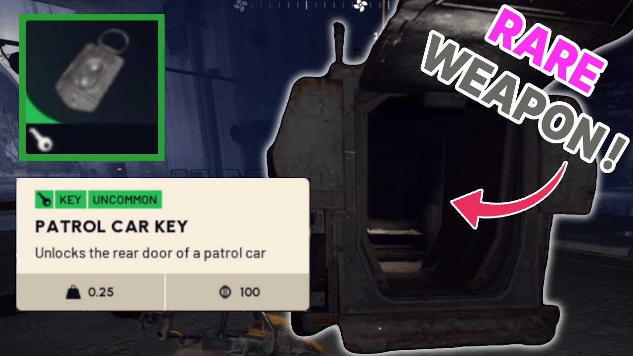Как использовать Patrol Key | Найти патрульную машину | Arc Raiders
