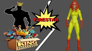 Firestar Marvel Legends Hasbro Spiderman And His Amazing Friends Figure Quick Look Review