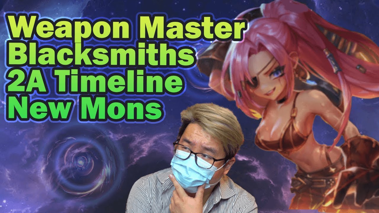 Weapon Masters, 2A's and Unit Release Discussion -- Summoners War