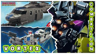 Big bad Brodie Bruticus! Transformers Age of The Primes deluxe class combaticon Vortex 4K review