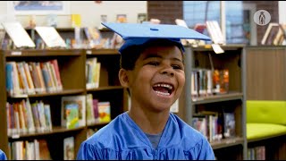 Kindergarten students offer advice to the class of 2024