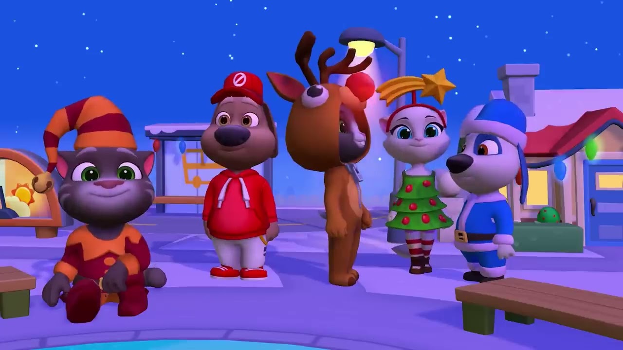 Ginger's Christmas Trouble! 🎄 | My Talking Tom Friends 2