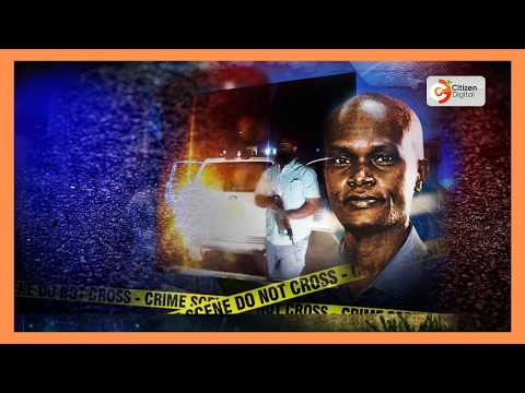 Makachero wakagua gari katika uchunguzi wa kutekwa kwa Kiprotich