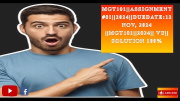 MGT101||Assignment #01||2024||DueDate:12 NOV, 2024 ||MGT101||2024|| VU|| Solution 100% FINANCIAL ACC