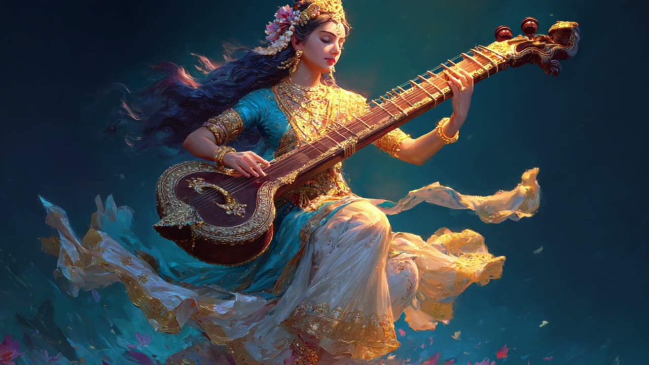 Calming Om Aim Sri Sarasvatayi Namaha for Mental Clarity & Calm Concentration