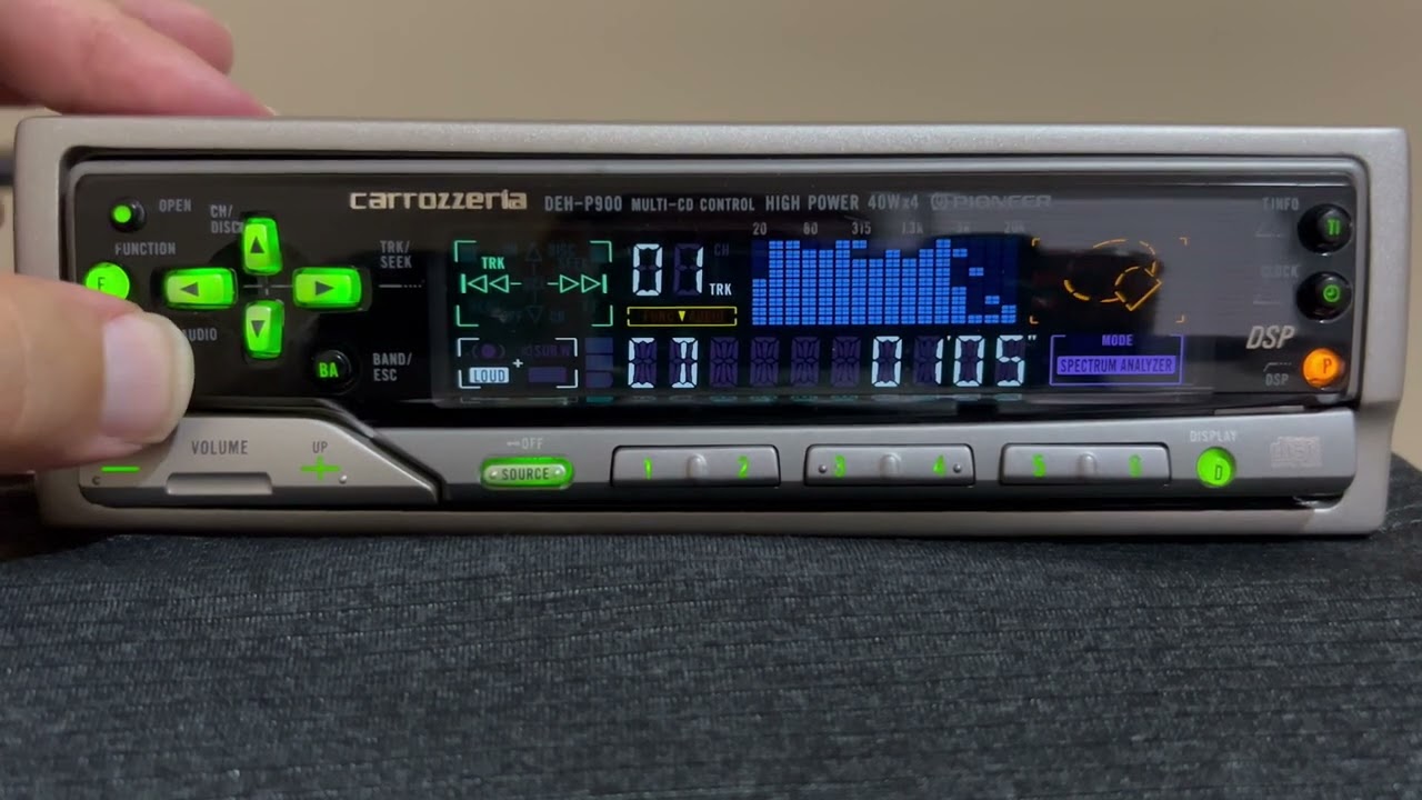 Pioneer Carrozzeria DEH-P900 (VENDIDO) - YouTube