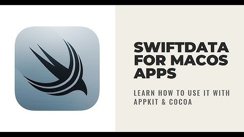 How to use SwiftData in native macOS app with AppKit & Cocoa