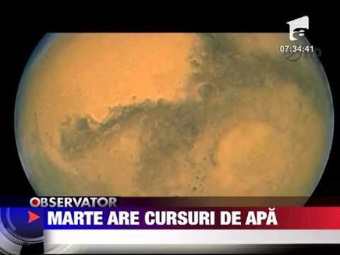 Video: Apă Sărată Lichidă Găsită Pe Marte - Vedere Alternativă