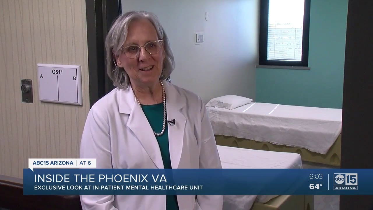 Exclusive look at an in-patient mental healthcare unit at Phoenix VA