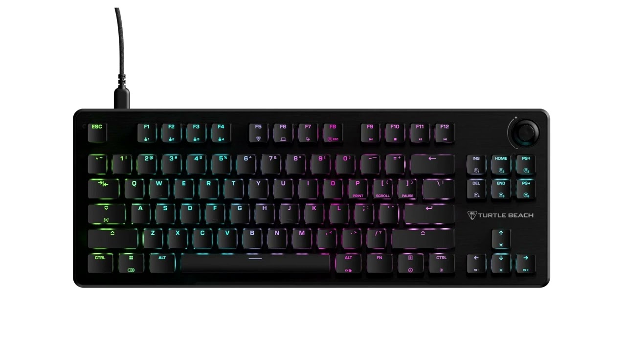 Turtle Beach Unveils Vulcan II TKL Gaming Keyboard and Burst II Pro Mouse