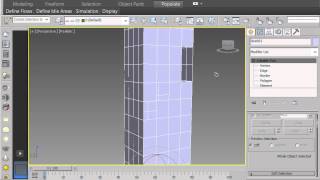 3dmax как закрывать дыры, добавить отсутствующие полигоны  Модификатор CapHoles