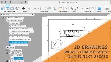 Fusion 360 2D Drawings - What